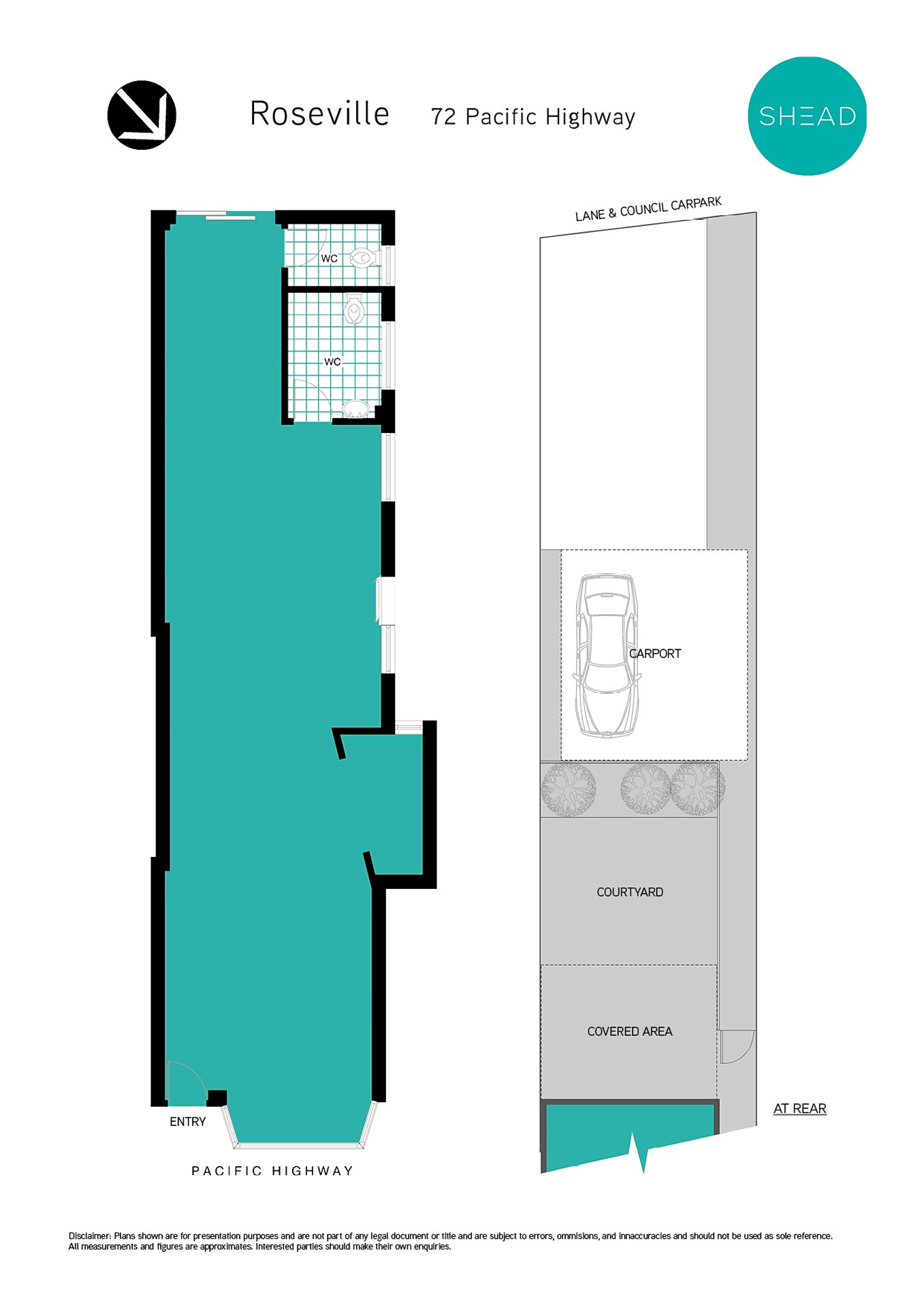 GF Shop/72 Pacific Highway, Roseville For Lease by Shead Property - image 1