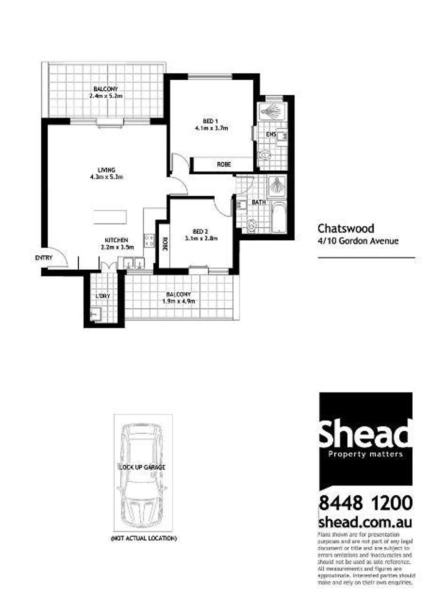 4/10 Gordon Avenue, Chatswood For Lease by Shead Property - image 1