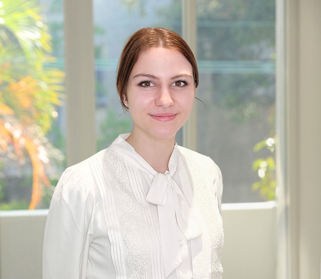 Ruby David, Receptionist at 